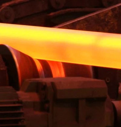 Piston rod heat treatment